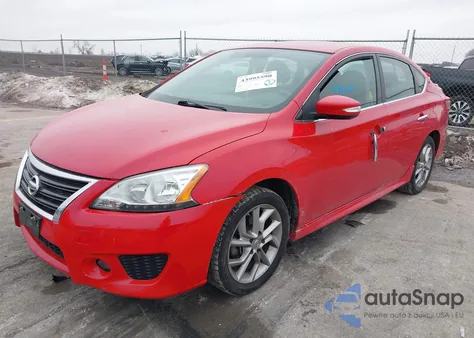 2015 Nissan Sentra Sr z USA, uszkodzony, nr VIN 3N1AB7AP8FY238232